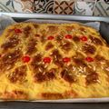 El cooksnap de Lora cuando hizo Coca de San Juan de crema con Thermomix.