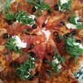 Cooksnap Ela z Żarówki z czasów, kiedy przygotował Pizza orkiszowa.