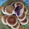 Cooksnap dari lina Rf untuk resep Pia Isi Ubi Ungu (Panggang di Teflon)