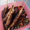 Cooksnap dari Dhewy Asry untuk resep Sate Buntel Daging Sapi dg Sambal Kecap #116