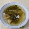 Vivian 的 福菜薑絲筍子排骨湯 cooksnap