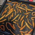 El cooksnap de Juan Lado cuando hizo Cáscaras de naranja abrillantada.