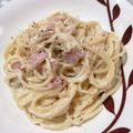 Cooksnap από Ismini στη συνταγή Spaghetti ala crem σε 15 λεπτά