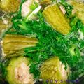 Cooksnap của Pun’s Mom khi họ làm theo món Khổ qua đèo nhồi thịt 😁(Khổ qua nhà trồng nhé)