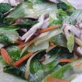 麗麗 的 香菇炒鵝白菜 cooksnap