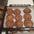 El cooksnap de Belén Méndez cuando hizo Galletitas con chips de chocolate rellenas de Nutella.