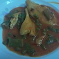 El cooksnap de Marta Fernandez Mendez cuando hizo Merluza guisada con gambas y verduras.