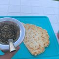 El cooksnap de Sofia Urbaneja cuando hizo Mbeyú.