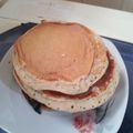 El cooksnap de Clau Beltran cuando hizo Panqueques de avena y plátano (sin huevo).