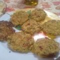 El cooksnap de May 👩‍🍳 cuando hizo Croquetas de Arvejas y Quinoa💚❤💛.