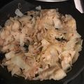 gnatae.stewart's cooksnap of when they made fried cabbage.