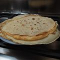 El cooksnap de Julia Dell Orto cuando hizo Panqueques.