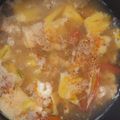 Cooksnap của Cau Hai khi họ làm theo món Tép săm nấu riêu dứa