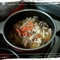 El cooksnap de Laura perello cuando hizo Pollo en escabeche.