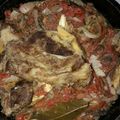 El cooksnap de Monica Morales cuando hizo Bifes a la cacerola.