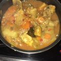 El cooksnap de Justine Ortega Monsalve cuando hizo Pollo en salsa con patatas guisadas.