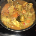 El cooksnap de Justine Ortega Monsalve cuando hizo Pollo en salsa con patatas guisadas.