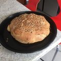 El cooksnap de Carolina Swirynski cuando hizo Pan de centeno y harina común.