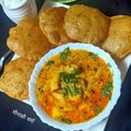 Meenakshi Verma( Home Chef) का कुकस्नैप जब उन्होंने आलू की दही वाली सब्जी बनाया था।