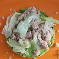 El cooksnap de Keto Delicias🤤👌💜 cuando hizo Ensalada sencilla de atún, quinoa y lechuga. ॐ.