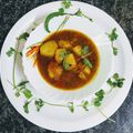 Richa Vardhan का कुकस्नैप जब उन्होंने आलू की सब्जी (Aloo Ki sabzi recipe in Hindi) बनाया था।