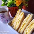Cooksnap dari Dapur Kuma untuk resep Japanese egg Sandwich/Tamago sando