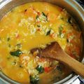El cooksnap de Fefa Rosania cuando hizo RISOTTO DE VERDURAS 🧄🧅🥕🫑🌶🥬🍅.