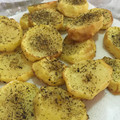 El cooksnap de Marieta cuando hizo Patatas asadas a la pimienta con perejil.