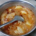 Mann joshi का कुकस्नैप जब उन्होंने आलू की सब्जी (aloo ki sabzi recipe in Hindi) बनाया था।