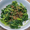 Cooksnap dari Ferra untuk resep Bayam rebus minyak wijen