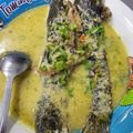 Cooksnap Intan Sofia semasa beliau membuat Pecel Lele Lemak Kencur.