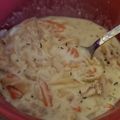 Lauren's cooksnap of when they made My Homemade Chicken and Noodles.