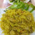 صورة من نسيم البحر 🌊، شاركها بعد تجربة وصفة 💛 أرز كبسة بالكاري 💛