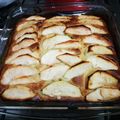 El cooksnap de Sofía cuando hizo Queque de Manzana.