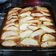 El cooksnap de Sofía cuando hizo Queque de Manzana.