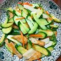 庭秀 的 瑪莉廚房：小黃瓜炒甜不辣 cooksnap