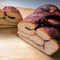 El cooksnap de Encarna Pérez (La Cocina De Encarni) cuando hizo Krantz (trenza con chocolate negro y canela).
