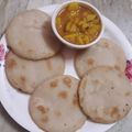 Sunanda Das's cooksnap of when they made সাদালুচি আলুর তরকারি(sada luchi alur torkari recipe in bengali).