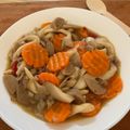 Cooksnap dari Elisabeth Anastasia untuk resep 9) Cah Jamur Tiram Wortel Baso