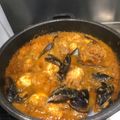 El cooksnap de Manel63 cuando hizo Rape a la marinera con mejillones.