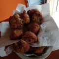 El cooksnap de Susana Mendez cuando hizo Buñuelos de lechuga y cebolla.