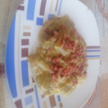 El cooksnap de Enrique Miguel Carnicero cuando hizo Cardos con almendras y jamón.