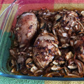 El cooksnap de Miguel cuando hizo Jamoncitos de pollo al horno con toque picante.