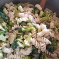 El cooksnap de Cande Jorge cuando hizo Pastas con brócoli.