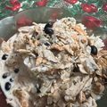 El cooksnap de Eduardo Agudo Alba cuando hizo Arroz con nata, pollo y arándanos rojos.