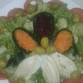 صورة من 🍓🍓Cuisine zainab 🍓🍓، شاركها بعد تجربة وصفة سلطة الوان الخضر
