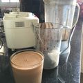 natashaschrub's cooksnap of when they made Oreo chocolate milkshake.