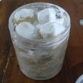 Cooksnap dari gonjes untuk resep Putri Salju (adonan juga bisa buat nastar & kastengel)