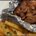 صورة من جنة الرحمان ، شاركها بعد تجربة وصفة اللحم مفوّر 🥩 مع بطاطا في الفرن