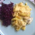 Hókáné Szénás Mónika Cooksnap-ja, amikor elkészítette a(z) Krumplival sült tepsis csirkemell receptet.
